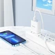 Кабель Hoco для X83 iP Victory charging data cable (L=1M) White - изображение 4