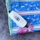 Электропростынь односпальная с цветным рисунком LUX Байка Турция 75x155 см 55214 Вензеля синие 4436032 - изображение 7