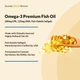 Комплект премиум Омега-3 1+1 California Gold Nutrition Omega-3 Premium Fish Oil - 100 капсул(5981777) - изображение 6