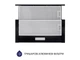 Витяжка Minola HTLS 6734 BL 1100 LED GLASS - изображение 3