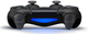 Беспроводной геймпад Doubleshock для PS4 Wireless Bluetooth с двойной вибрацией, джойстик для приставки PS4, PS TV, PS Now, Black Черный - изображение 6