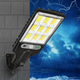 Вуличний світлодіодний ліхтар на сонячній батареї з пультом Solar Light SL-6164-108COB настінний світильник з датчиком руху, акумуляторний - зображення 9