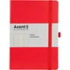 Блокнот AXENT 145*210мм 96арк. Partner Prime 8305-06 червоний, на гумці (клітинка) /8305-06-A/ - изображение 1