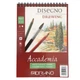 Альбом на спирали Fabriano Accademia мелкое зерно А5 (14,8*21см) 200г/м2, 30 л (16F5203) - изображение 1