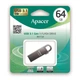 Флеш-накопитель USB3.1 64GB Apacer AH15A Black (AP64GAH15AA-1) - изображение 3