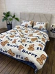 Плюшевое постельное белье микрофибра Cappone Happy Bear 200х220 см - изображение 3