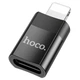 Перехідник HOCO UA17 з Type-C на Lightning Чорний - изображение 1