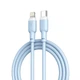 Кабель XO NB208A Lightning - Type-C (20W) (1M) Блакитний - зображення 1