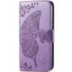 Чохол UniCase Butterfly Pattern для Motorola Moto G32 - Light Purple - зображення 4