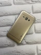 Силіконовий чохол для SAMSUNG Galaxy J1Ace J110 FitBest. Золотий - зображення 1