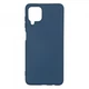 Чехол Fiji Full Soft Premium для Samsung Galaxy A12 (A125) / A12 Nacho (A127) силикон бампер Dark Blue - изображение 1