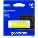USB флеш накопитель Goodram 16GB UME2 Yellow USB 2.0 (UME2-0160Y0R11) - изображение 3