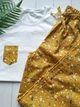Комплект женский для дома и сна с футболкой и штанами "Цветы на горчичном", размер M - изображение 2