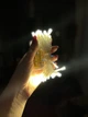 Яркая светодиодная гирлянда НА БАТАРЕЙКАХ 30LED DL 3м теплый-белый SZ-1103-07 - изображение 5