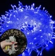 Яркая светодиодная гирлянда НА БАТАРЕЙКАХ 30LED DL 3м синий SZ-1103-02 - изображение 1