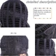 Парик короткие волосы / стрижка темно коричневый WS640 2/33 - изображение 6