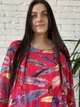 Туніка шифонова NEW COLLECTION 54 малина - зображення 2