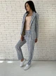 Костюм демисезонный NORMCORE М в клетку голубой - изображение 3