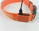 Нашийник для собак DogClub USB M (40-45 см), що світиться Orange - зображення 3