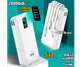 Зовнішній портативний акумулятор Sertec Power Bank TX23 20000 mAh (White) білий (TX23_880) - зображення 4