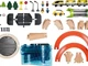 Деревянная железная дорога Future 4,6м 56 элементов PlayTive Junior - изображение 2
