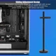 Держатель для видеокарты FinalCool X36-Black Card Holder GPU Support holder для ПК (Алюминий) - изображение 5