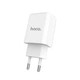 Сетевое зарядное устройство Hoco - C62A Victoria 2USB (2.1A, адаптер) - Белый - изображение 5