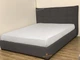 Кровать двуспальная Мисти 180x200 Mebel-Day Жаккард Коричневый Багама (35) - изображение 1