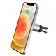 Автодержатель Borofone BH43 Xperience Magnetic Wireless Charging (Черно-Стальной) - изображение 4
