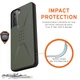 Чохол мілітарі протиударний UAG Civilian Original (21281D117272) для Samsung Galaxy S21 (6.2") Olive - зображення 8