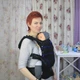 Слінг-рюкзак MANDUCA First BlackLine Absolute Blue (102226) - зображення 2