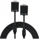 Кабель мультимедійний VGA M to VGA M 3.0m Vinga (VCPVGAF3BK) - изображение 2