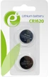 Baterie litowe EnerGenie CR1620 2 szt. (EG-BA-CR1620-01) - obraz 1