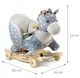 Лошадка-качалка с колесиками Kinderkraft Grey - изображение 5