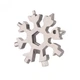 Мультитул-снежинка с кольцом 18 в 1 CNV Snowflake Wrench Tool AUOVKOCA металлик - изображение 2