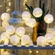 Гирлянда тайские шарики 10 LED 150см на батарейках белый теплый 7G-F-7485A - изображение 5