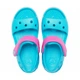 Детские сандалии (босоножки) Crocs Crocband Sandal Kids 27 темно-бирюзовый/розовый 12856 - изображение 8