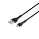 Мережевий Зарядний Пристрій Hoco C12Q QC 3.0 18W 3A Micro, Black - зображення 3