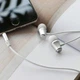 Наушники BOROFONE BM29 Sound edge universal earphones with mic Silver - изображение 2