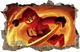 Наклейка на стену детская Oracal Lego Ninjago Лего 115 х 75 см (LG90) - изображение 1