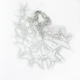 Гирлянда штора на стену Jiabao "Звезды" Star curtain 12-WW гирлянда на окно длина 4 м 120 LED работает от сети мультицветная - изображение 8