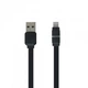 Кабель зарядки Remax RC-029i (2.1A) (1M) та синхронізації для Apple Lightning to USB для iOS пристроїв iPhone Чорний - изображение 3