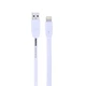 Кабель зарядки Remax RC-001i (2A) (1M) для Apple Lightning to USB для iOS пристроїв iPhone/iPad/iPod Білий - изображение 1
