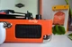Вініловий програвач Auna Peggy Sue Orange, працює від PowerBank, для будь-яких платівок - зображення 5