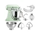 Кухонна машина KitchenAid Artisan 4,8л 5KSM175PSEPT з відкидним блоком фісташковий - зображення 2
