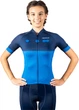 Koszulka Down the Road Peloton damska S Stormy Blue (23SSJ2PEL/BLU/WS) - obraz 1