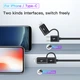 Автомобільний зарядний пристрій Baseus Enjoy Together 2в1 4.8 A USB з зарядним кабелем Type-C / Lightning 1.2 м Чорний - зображення 9