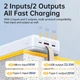 Внешний аккумулятор повербанк power bank Remax RPP-506 |5A, 22.5W, PD/QC3.0, USB, Type-C, micro-USB| White - изображение 2