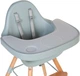 Столик к стулу для кормления Childhome Evolu с силиконовым подносом mint (CHEVOTSMI) - изображение 2