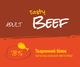 Сухой корм для взрослых кошек JosiCat Tasty Beef 10 кг (4032254753339) - изображение 2